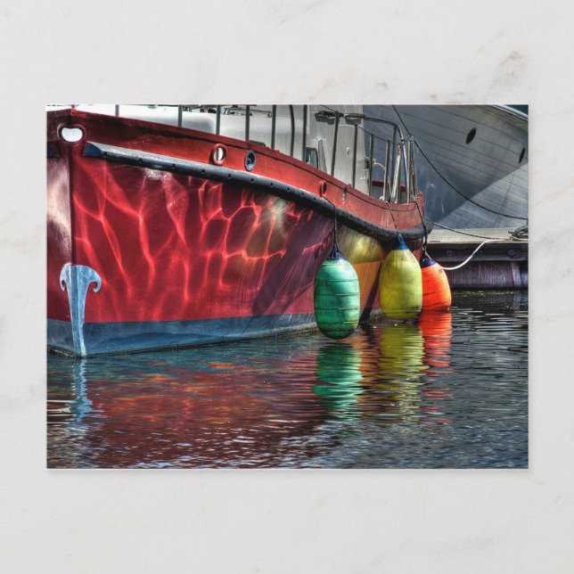 Cartão Postal Reflexões à tarde (Frente)