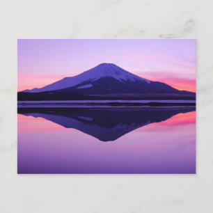 Cartão Postal Reflexões de Água   Sakasa-Fuji