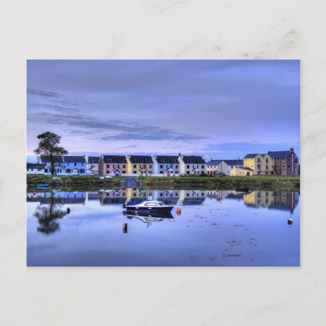 Cartão Postal Reflexões de estaleiro (Frente)