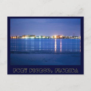 Cartão Postal Reflexões de Fort Pierce, Flórida