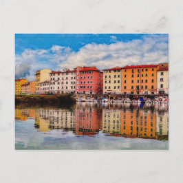 Cartão Postal Reflexões de Porto (Pintado)