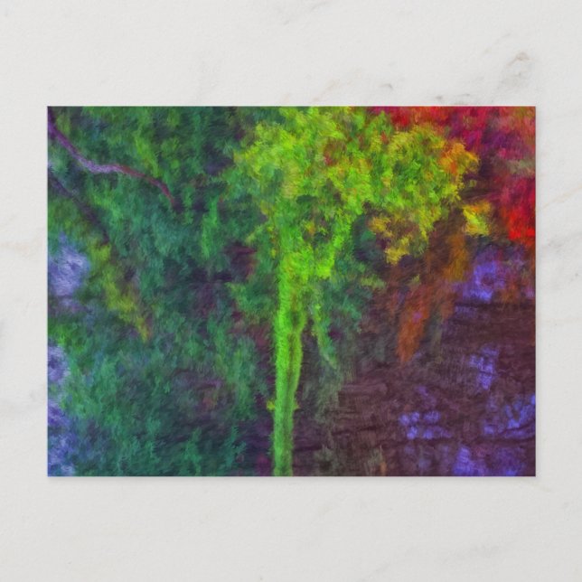 Cartão Postal Reflexões-Impressionista (Frente)