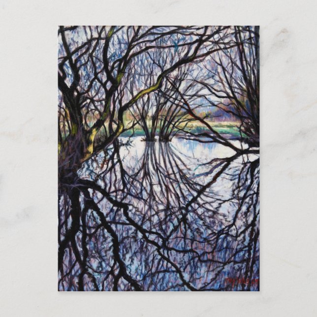 Cartão Postal Reflexos da Lagoa 2009 (Frente)