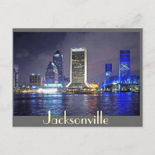 Cartão Postal Reflexos de Jacksonville, Flórida