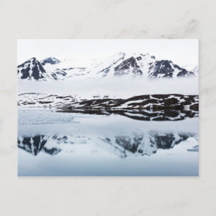 Cartão Postal Reflexos de montanhas, Noruega