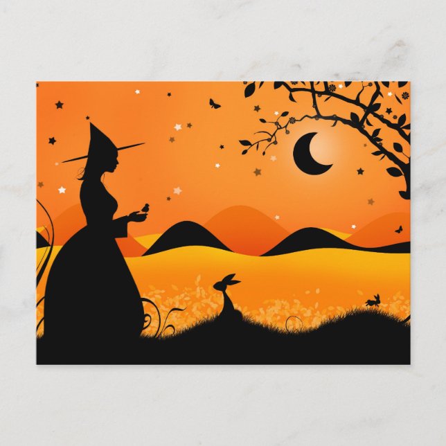 Cartão Postal Reflexos de outono (Frente)