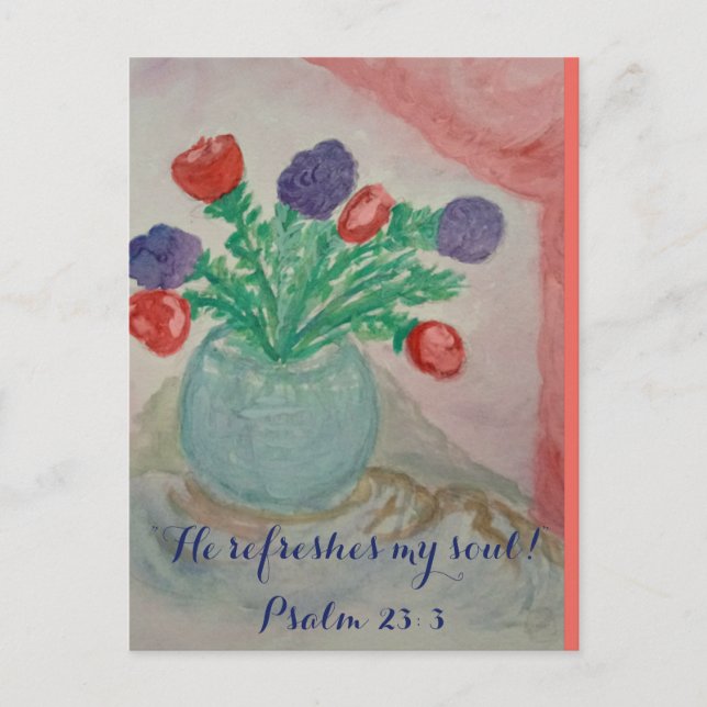 Cartão Postal Refrescimento (Frente)