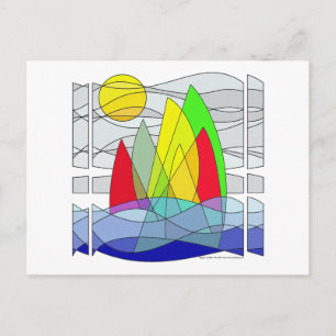 Cartão Postal Regata