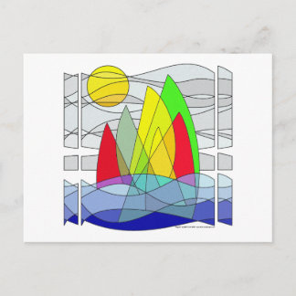 Cartão Postal Regata