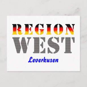 Cartão Postal Região Oeste - Leverkusen