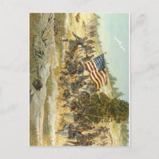 Cartão Postal regime de infantaria voluntária de 20