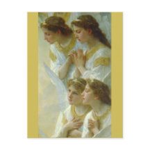 Regina Angelorum, Bouguereau 1900, detalhe Angels