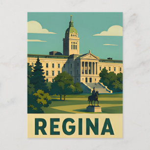 Cartão Postal 🏛️ REGINA — Grandiosidade Legislativa & Patrimôni