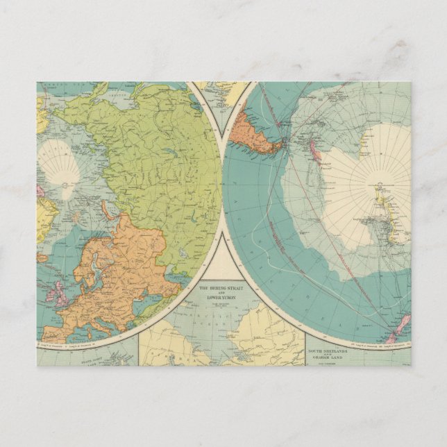 Cartão Postal Regiões Polar (Frente)