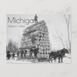 Cartão Postal Registrando Uma Carga Grande