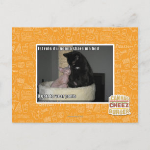 Cartão Postal Regra de 1rua se você vai compartilhar a base do 