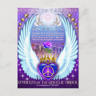 Cartão Postal Regresso à Missão do Paraíso