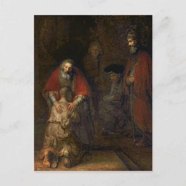 Cartão Postal Regresso do Filho Prodígio, c.1668-69 (Frente)