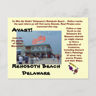 Cartão Postal Rehoboth Beach, Delaware