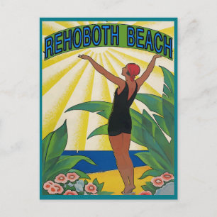 Cartão Postal Rehoboth Beach Vintage