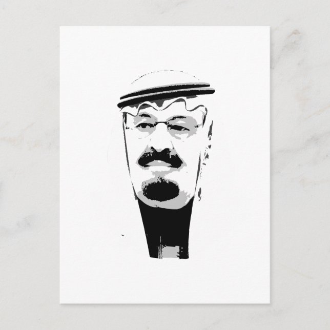 Cartão Postal Rei Abdullah (Frente)