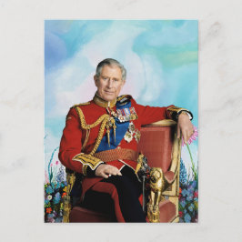 Cartão Postal Rei Carlos III no Jardim Primavera