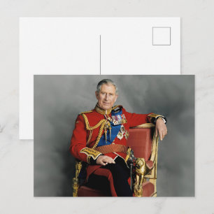 Cartão Postal Rei Charles III