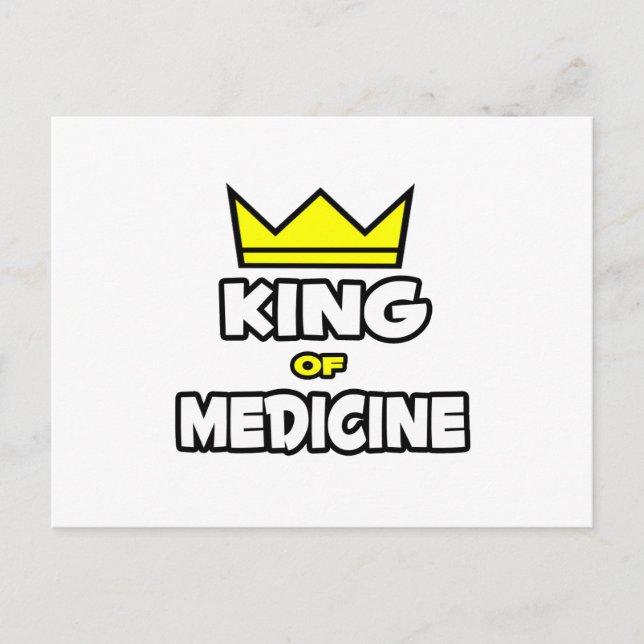 Cartão Postal Rei da Medicina (Frente)