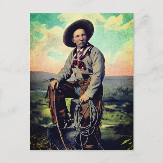 Cartão Postal Rei das Planícies (c. 1907) (Frente)