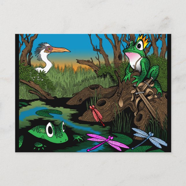 Cartão Postal Rei do Pântano (Frente)