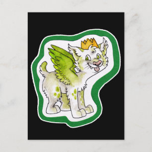 Cartão Postal Rei Gato