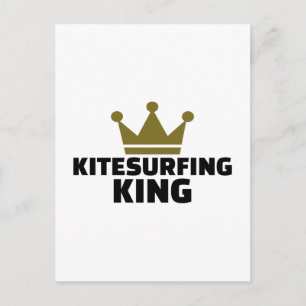 Cartão Postal Rei Kitesurfing