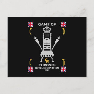 Cartão Postal Rei Real Britânico Charles III