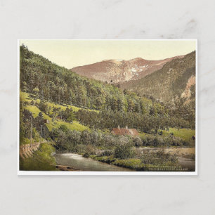 Cartão Postal Reichenau, em direção a Rexalp (isto é, Raxalpe), 