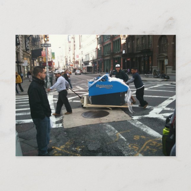 Cartão Postal Reichmann na Broadway (Frente)