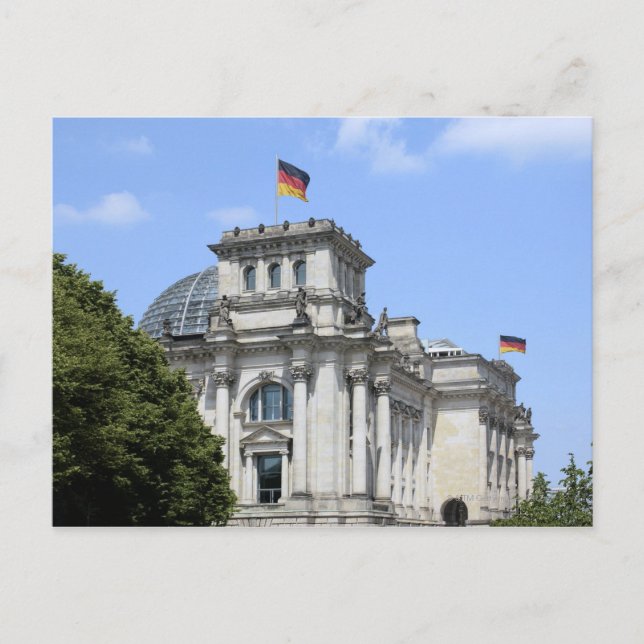 Cartão Postal Reichstag, Berlim, Alemanha 2 (Frente)
