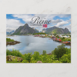 Cartão Postal Reine auf den Lofoten
