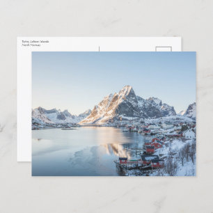 Cartão Postal Reine Lofoten Noruega