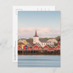 Cartão Postal Reine Lofoten Noruega