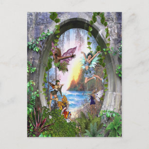 Cartão Postal Reino das Fadas