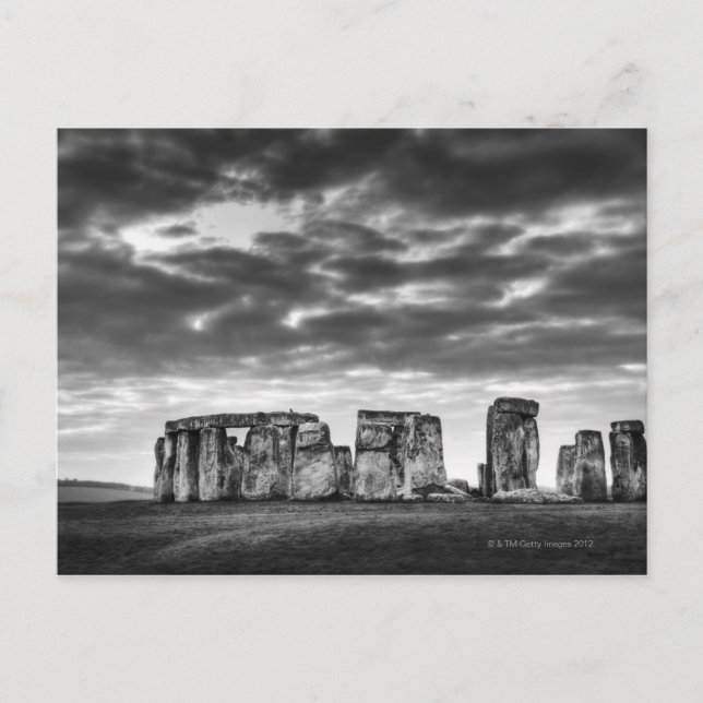 Cartão Postal Reino Unido, Stonehenge 11 (Frente)