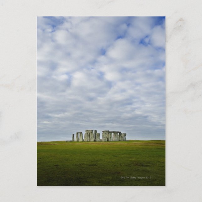 Cartão Postal Reino Unido, Stonehenge 5 (Frente)