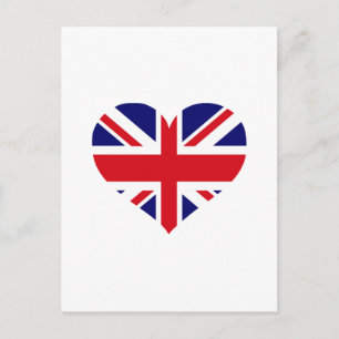 Cartão Postal Reino Unido Union Jack