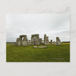 Cartão Postal Reino Unido, Wiltshire, Stonehenge