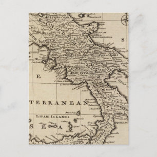 Cartão Postal Reinos de Nápoles e Sicília, Itália