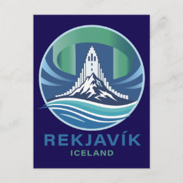 Cartão Postal Reiquiavique Islândia Europa