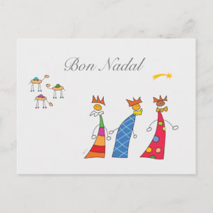 Cartão Postal Reis Mags d'Orient