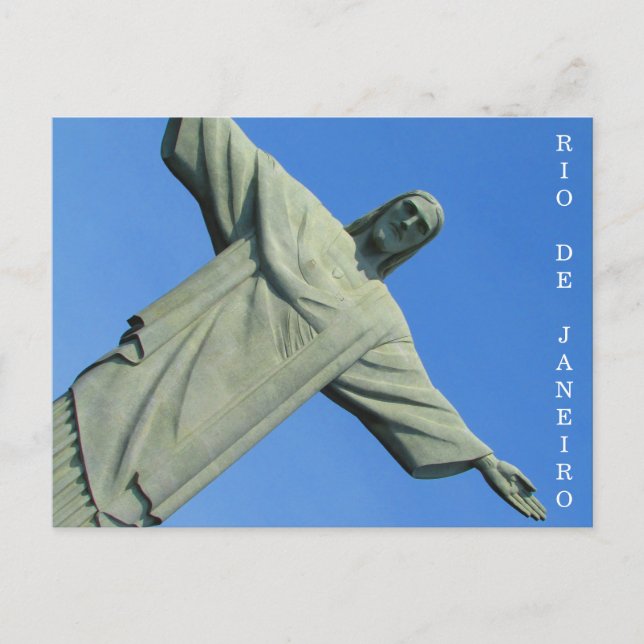 Cartão Postal reitor de cristo brasil (Frente)
