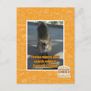 Cartão Postal Rejeitos Firefox