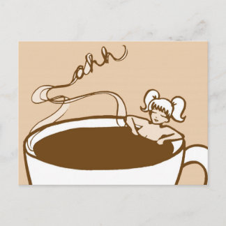 Cartão Postal Relaxamento com Cacau